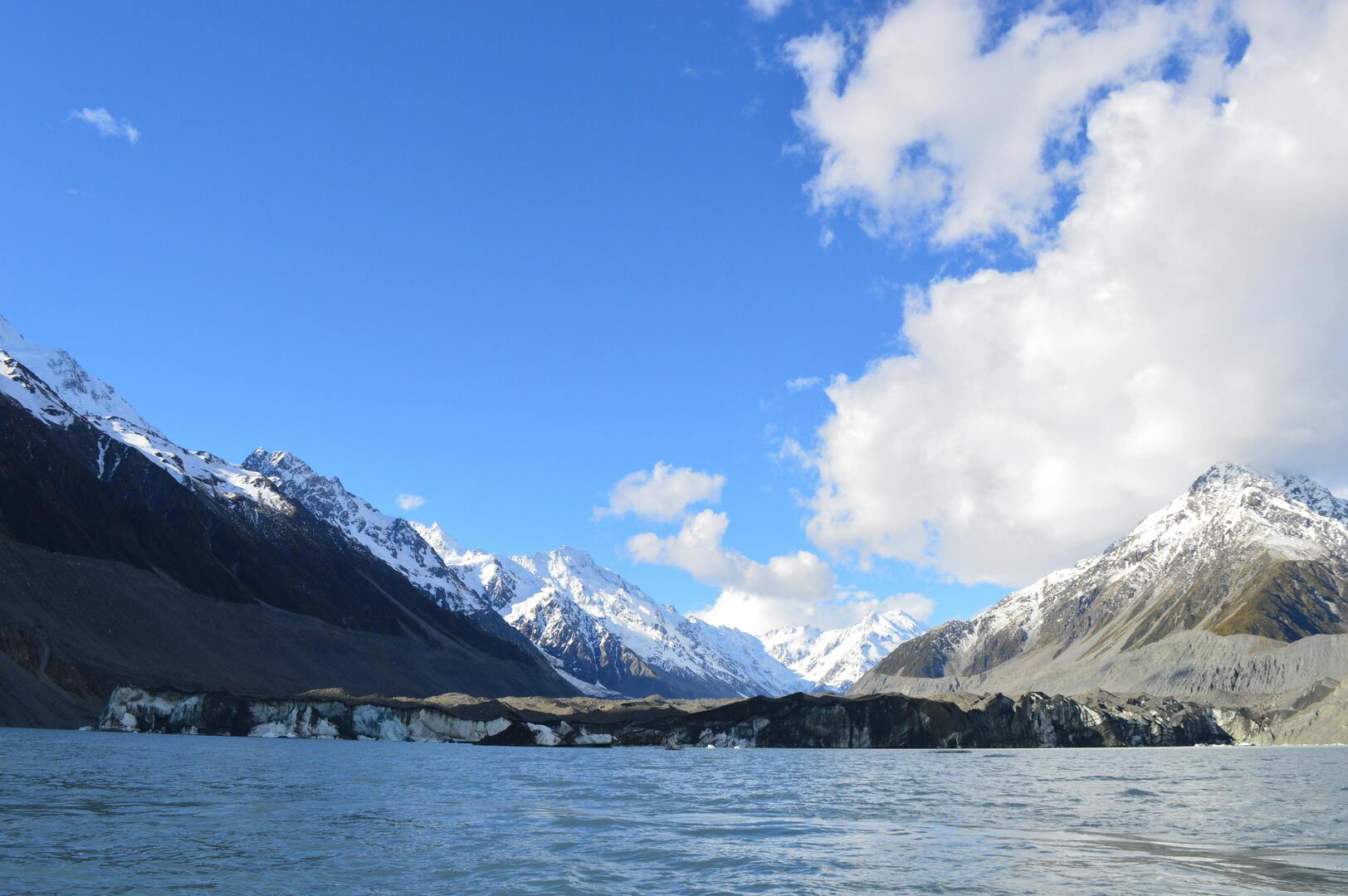 Tasman Glacier and terminal lake